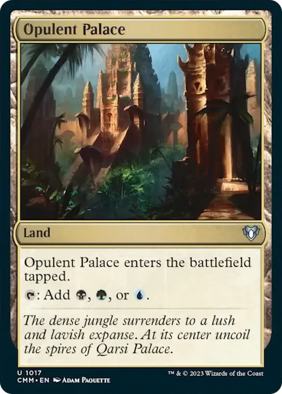 Opulent Palace [Commander Masters]