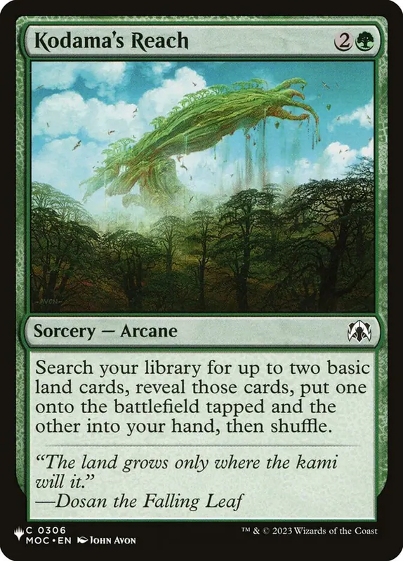 Kodama's Reach [The List]