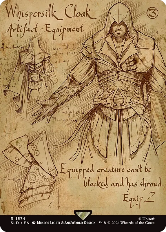 Whispersilk Cloak [Secret Lair Drop Series]
