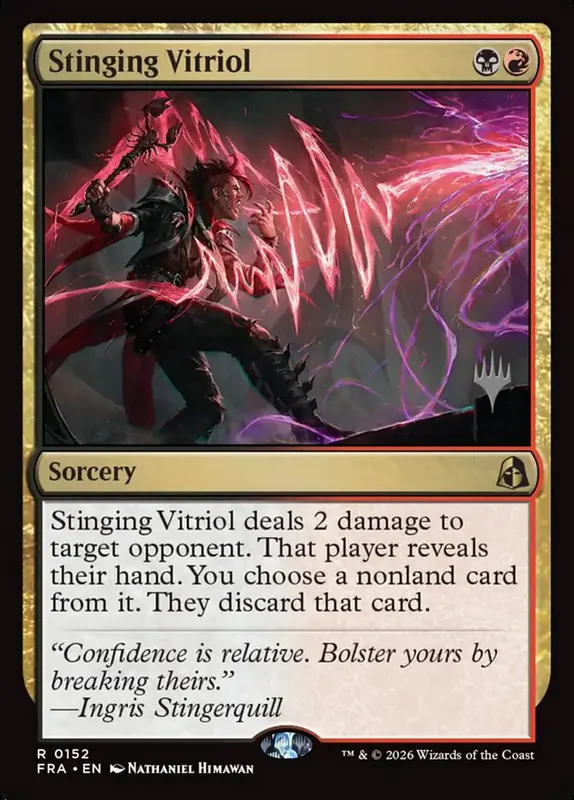Stinging Vitriol [Reality Fracture Promos]