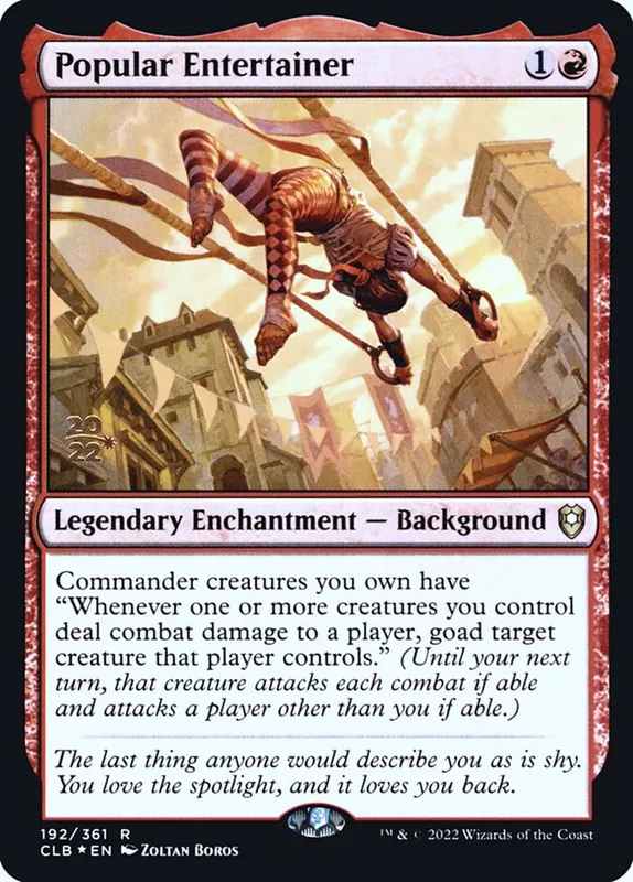 Popular Entertainer [Battle for Baldur's Gate Promos]