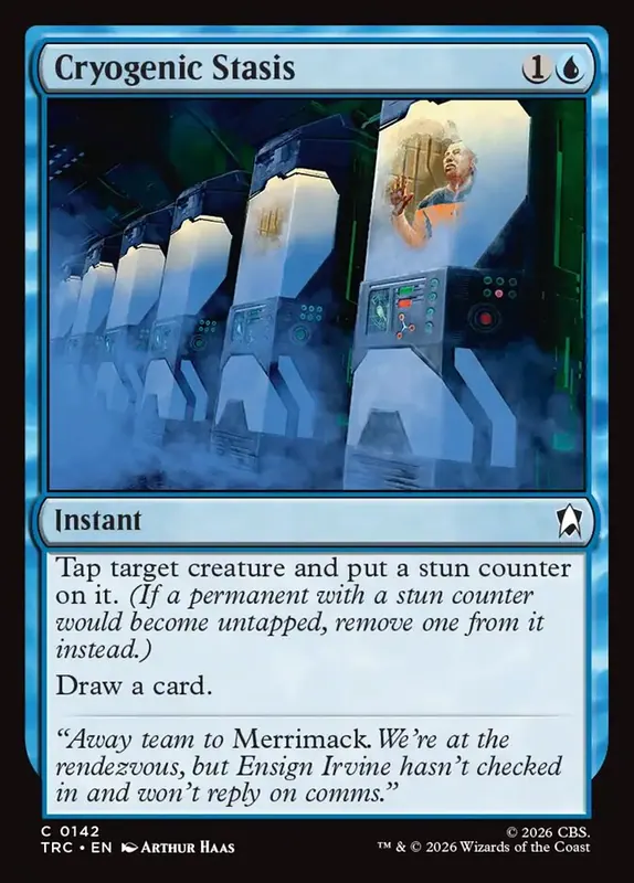Cryogenic Stasis [Star Trek Commander]
