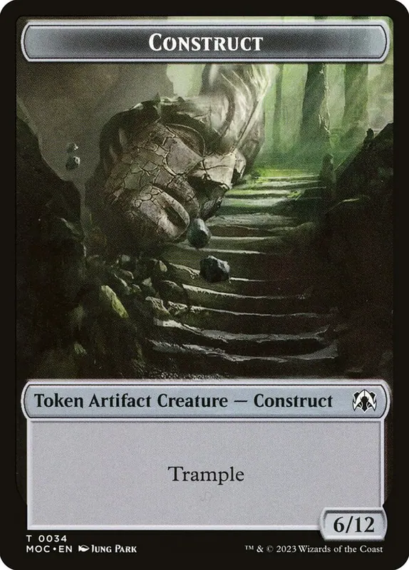 Construct [March of the Machine Commander Tokens]
