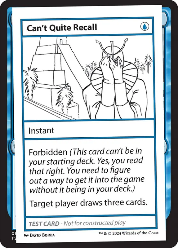 Can't Quite Recall [Mystery Booster 2]