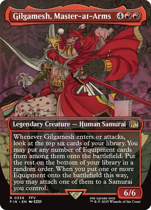 Gilgamesh, Master-at-Arms (Borderless) [FINAL FANTASY]