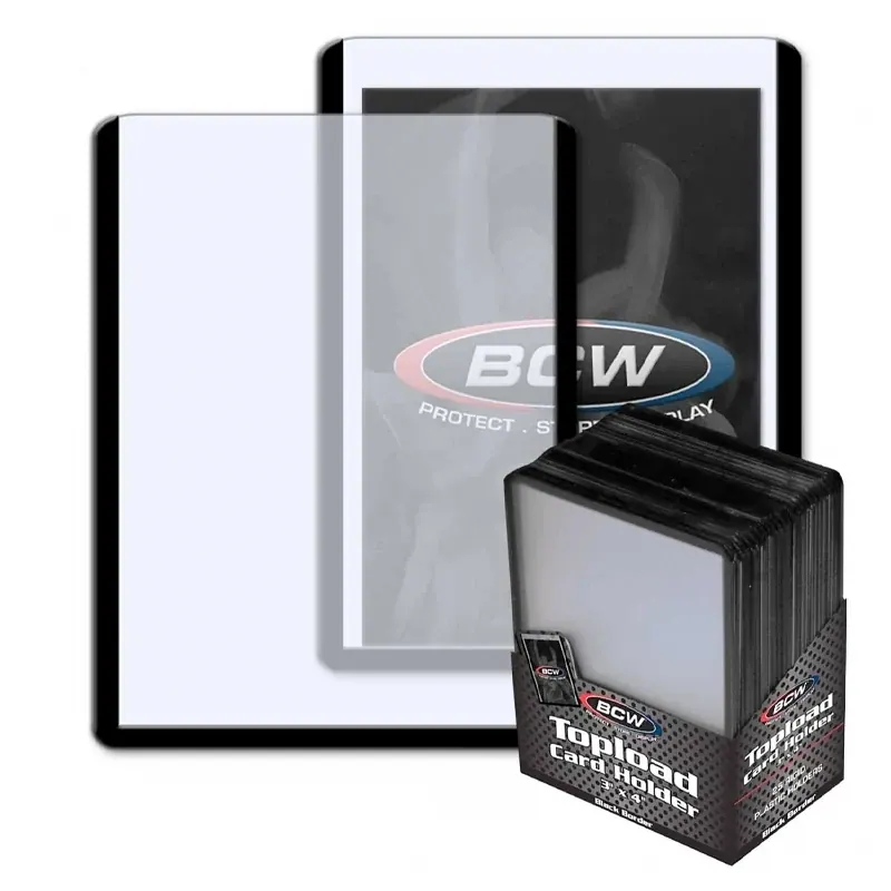 Bcw - Topload Card Holder - Black