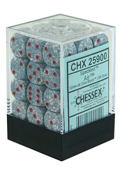 DADOS CHESSEX 12MM AIR SPECKLED