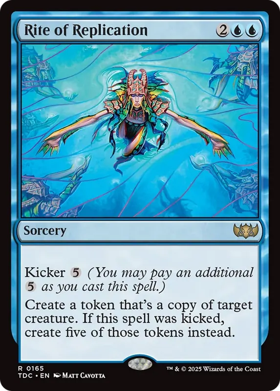 Rite of Replication [Tarkir: Dragonstorm Commander]
