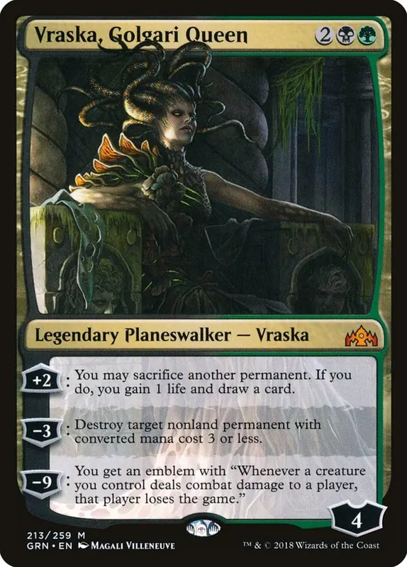 Vraska, Golgari Queen [Guilds of Ravnica] - Español