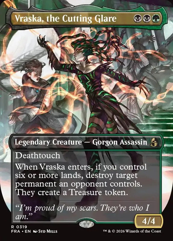 Vraska, the Cutting Glare [Reality Fracture]