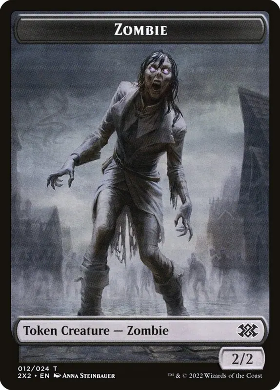Zombie [Double Masters 2022 Tokens]
