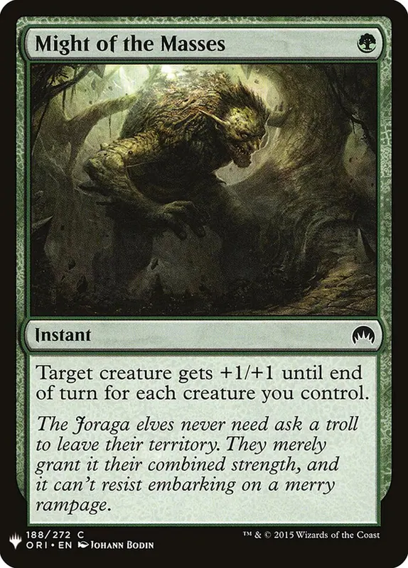 Might of the Masses [The List]