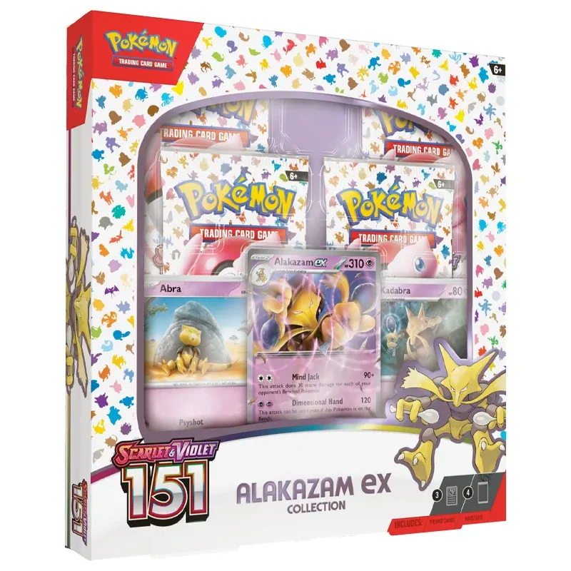 Pokémon Alakazam Ex – Scarlet & Violet – 151 – Ingles
