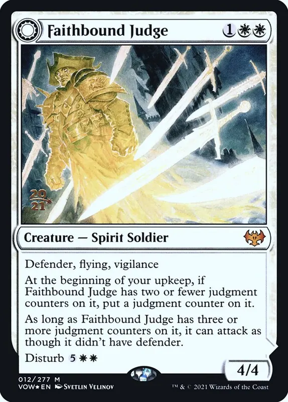 Faithbound Judge // Sinner's Judgment [Innistrad: Crimson Vow Promos]