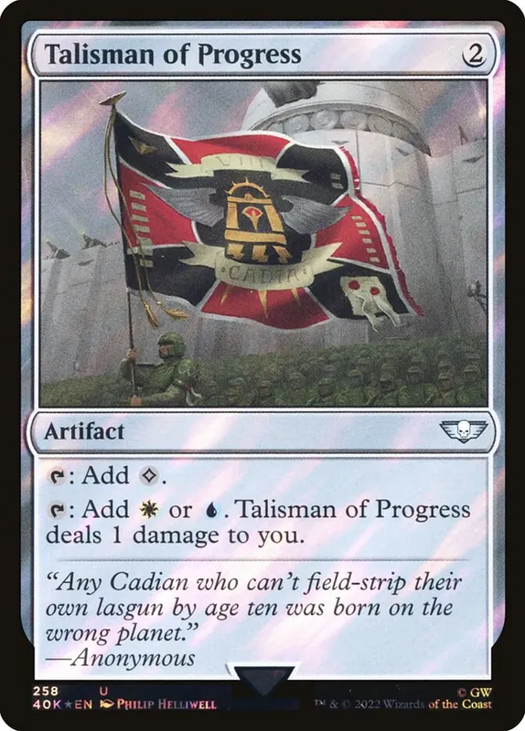 Talisman of Progress [Warhammer 40,000 Commander]