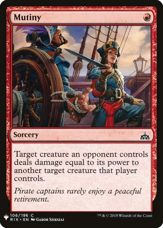 Mutiny [The List]