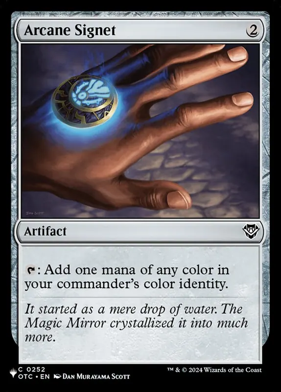Arcane Signet [The List]