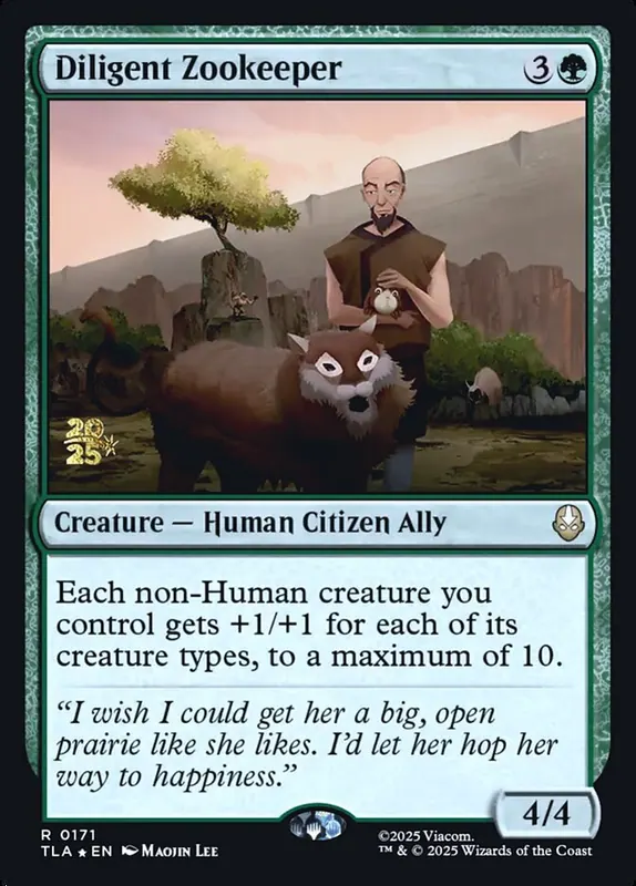 Diligent Zookeeper [Avatar: The Last Airbender Promos]