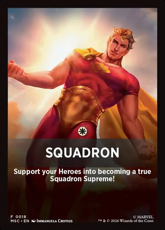 Squadron [Marvel Super Heroes Jumpstart Front Cards]
