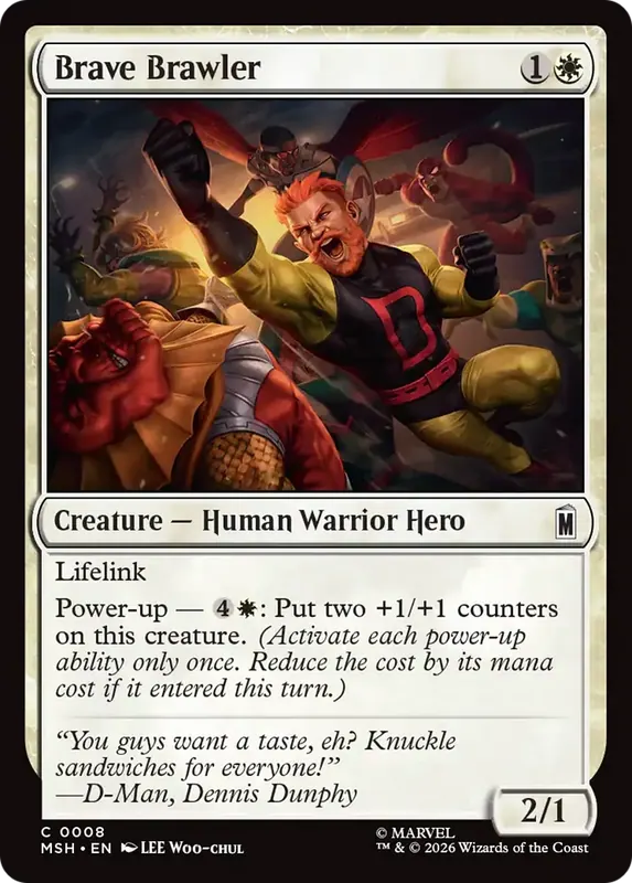 Brave Brawler [Marvel Super Heroes]