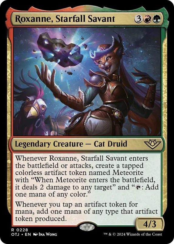 Roxanne, Starfall Savant [Outlaws of Thunder Junction] - Español