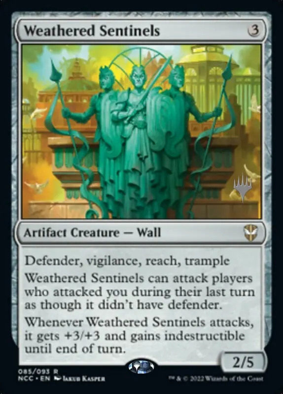 Weathered Sentinels (Promo Pack) [Streets of New Capenna Commander Promos] - Español