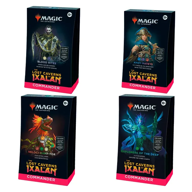 Mtg Commander Decks – The Lost Caverns Of Ixalan – Ingles