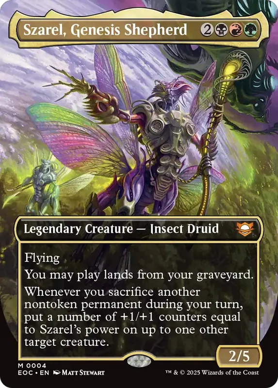 Szarel, Genesis Shepherd (Borderless) [Edge of Eternities Commander]