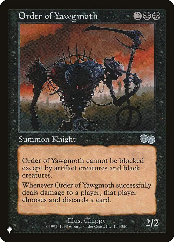 Order of Yawgmoth [The List]