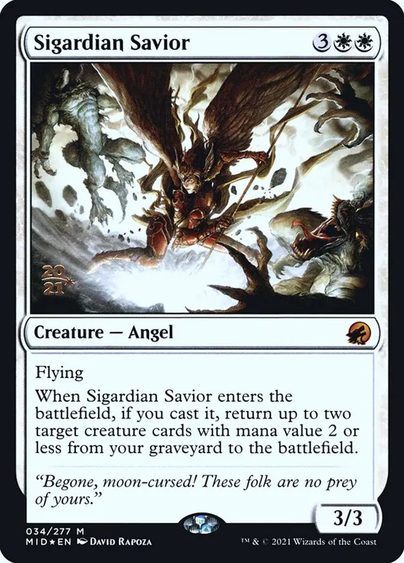Sigardian Savior [Innistrad: Midnight Hunt Promos]
