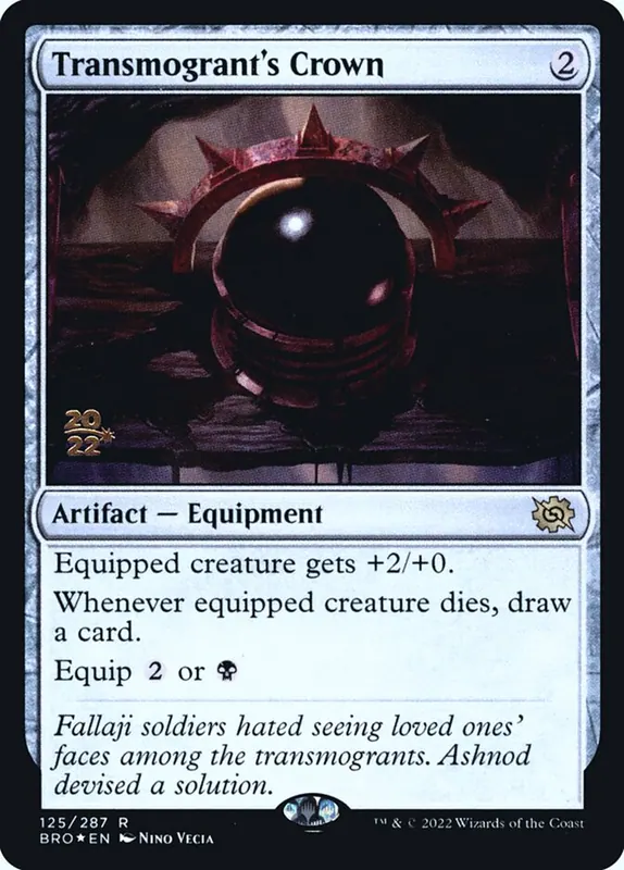 Transmogrant's Crown [The Brothers' War Promos]