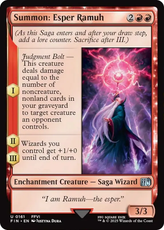 Summon: Esper Ramuh [FINAL FANTASY]