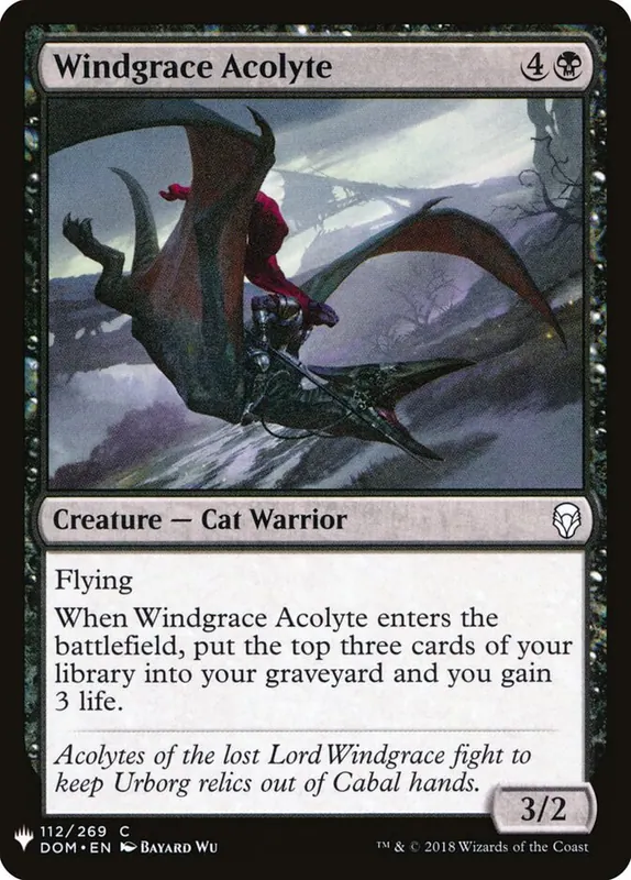 Windgrace Acolyte [The List]