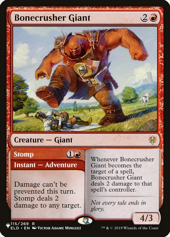 Bonecrusher Giant // Stomp [The List]