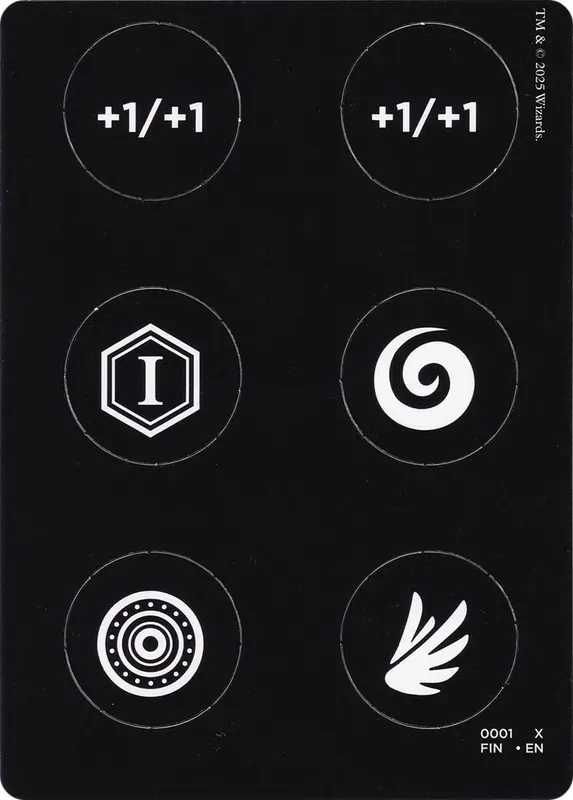 Punch Card Token (0001 // 0002) [FINAL FANTASY Tokens]