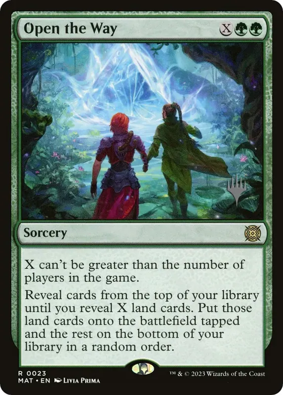 Open the Way (Promo Pack) - Español [March of the Machine Promos]