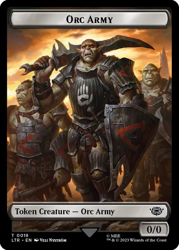 Orc Army [Tales of Middle-earth Tokens]