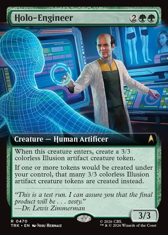 Holo-Engineer [Star Trek]