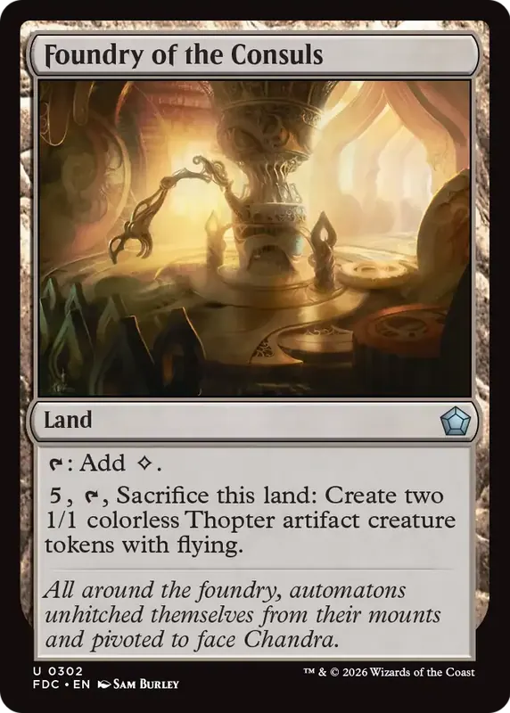 Foundry of the Consuls [Foundations Commander]
