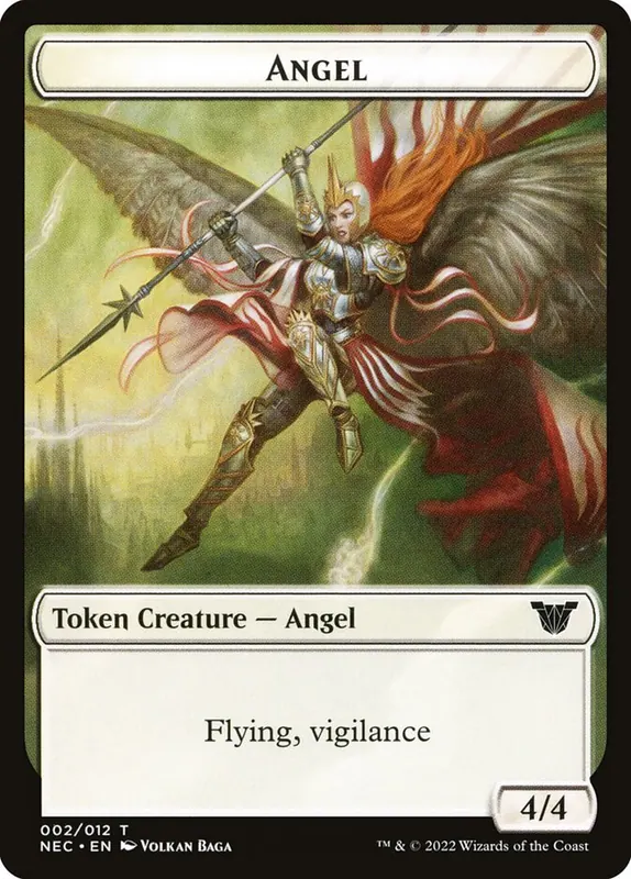 Angel [Neon Dynasty Commander Tokens]