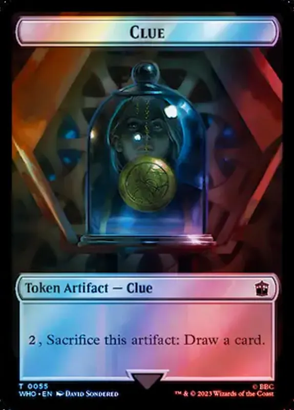 Clue [Doctor Who Tokens]