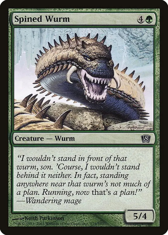 Spined Wurm [Eighth Edition]
