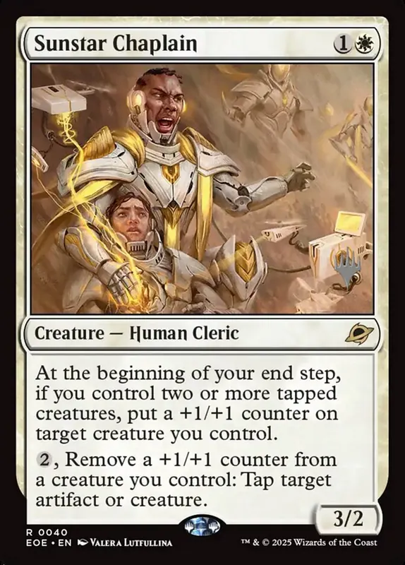 Sunstar Chaplain [Edge of Eternities Promos]