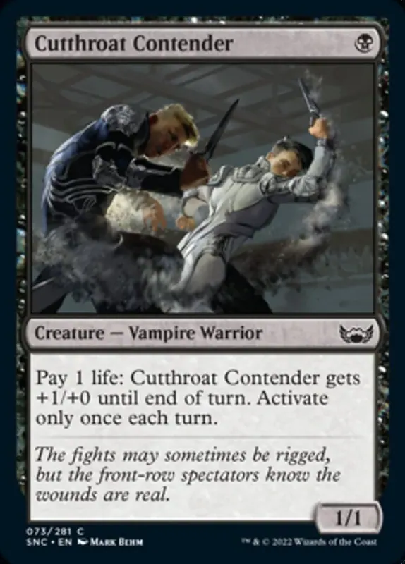 Cutthroat Contender [Streets of New Capenna]