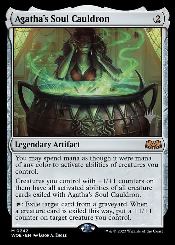 Agatha's Soul Cauldron [Wilds of Eldraine Promos]