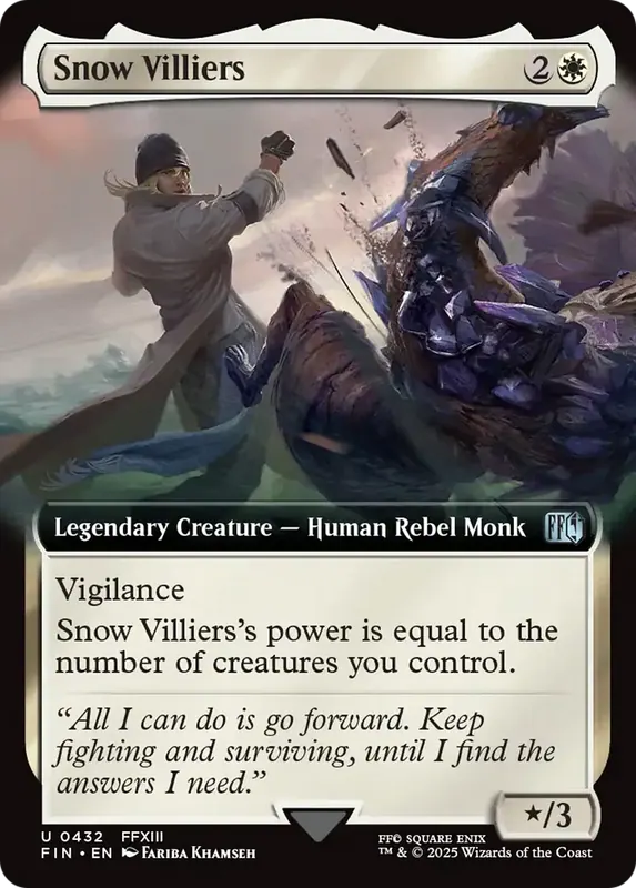 Snow Villiers (Extended Art) [FINAL FANTASY]