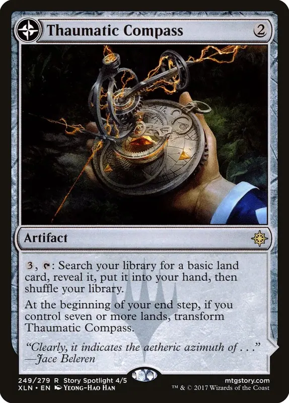 Thaumatic Compass // Spires of Orazca [Ixalan] - Español