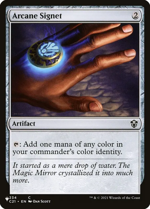 Arcane Signet [The List]