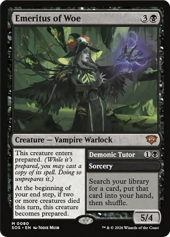 Emeritus of Woe [Secrets of Strixhaven]