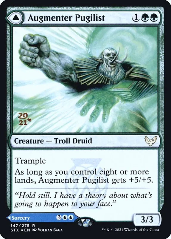 Augmenter Pugilist // Echoing Equation [Strixhaven: School of Mages Promos]